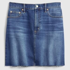 Gap Blue Denim Mini Skirt Size 27/4